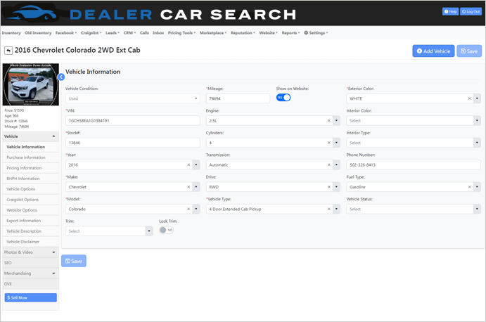 Transfer Inventory